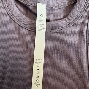 Purple lululemon tank